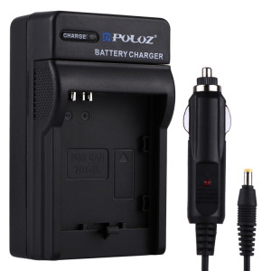 Chargeur de voiture de batterie d'appareil photo numérique PULUZ pour batterie Canon NB-5L SP2312472-20