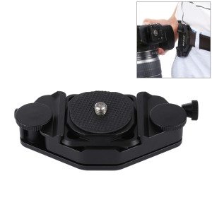 PULUZ Capture Camera Clip Clip en alliage d'aluminium CNC à dégagement rapide avec plaque (noir) SP272B379-20