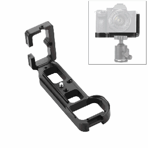 Support de base pour support de plaque à dégagement rapide PULUZ 1/4 pouce pour Sony A7R / A7 / A7S / A7R2 / A7M2 / A7S2 (Noir) SP039B381-20