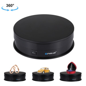 PULUZ 15CM USB SUPPORT DE PLATEUR DE TOURNETTABLE DE TAPIDE DE TAPITIQUE VÉHICULE DE TRANSPORT DE TRAVAILLAGE Tournage pour la photographie, charge 1-5kg (noir) SP048B807-20