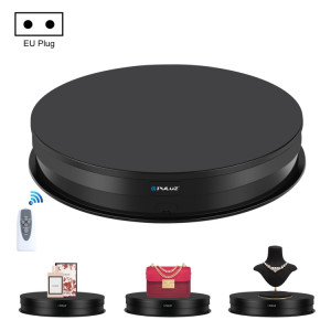 PULUZ 30cm de réglage de la vitesse de réglage de la vitesse de plateau tournable en rotation, chargez 10-15 kg, bougie de l'UE (noir) SP131B545-20
