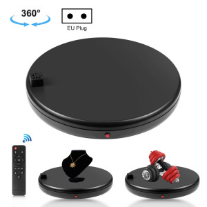 PULUZ 45cm Télécommande Ajustant La Vitesse Tournante Présentoir Avec Prise De Courant, Noir, Charge 100kg SP47EU406-20