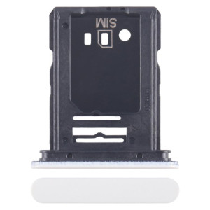 Pour Sony Xperia 10 VI, tiroir pour carte SIM et Micro SD (blanc) SH083W169-20