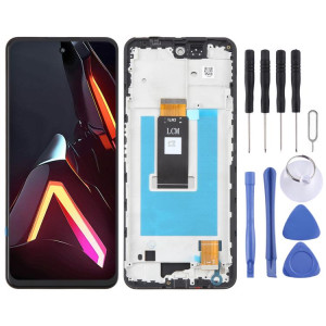 Écran LCD complet avec châssis pour ZTE Nubia Neo 3 5G (noir) SH128B1645-20