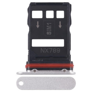 Pour ZTE Nubia RedMagic 10 Pro, plateau pour carte SIM (argent) SH145S1475-20