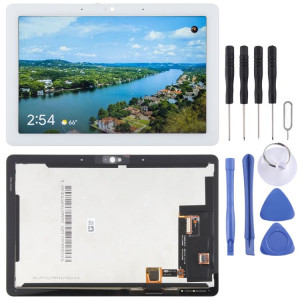 Écran LCD d'origine pour Google Nest HUB Max avec numériseur complet (blanc) SH540W611-20