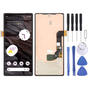 Écran LCD d'origine complet avec châssis et câble flexible pour Google Pixel 7a (GWKK3, GHL1X, G0DZQ, G82U8) SH07201537-20