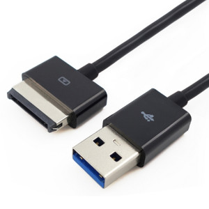 Câble de données USB 3.0 pour Asus Eeepad TF101 / TF201 / TF300 / TF700, longueur: 1m (noir) SH1042704-20