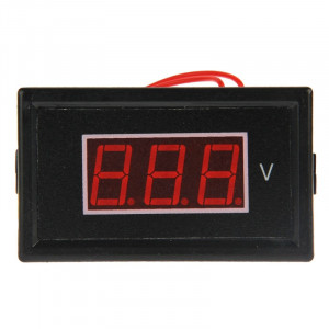 Voltmètre à affichage numérique à LED V85 2 fils 75-300V AC (noir) SH596B1303-20