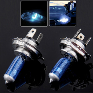 Ampoule halogène, ampoule de phare de voiture super blanche, 12 V / 55 W, 6000 K 1700 LM (paire) SH106C912-20