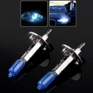 Ampoules au xénon super blanches H1, DC12V 100W 6000K 2400LM SH3274616-20