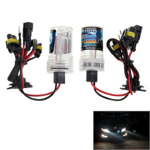 DC12V 35W H27 / 880/881 HID Xenon Light Single Beam Super Vision Lampe frontale étanche, température de couleur: 6000K, lot de 2 SH06281305-20