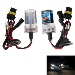 DC12V 35W H11 HID Xenon Light Single Beam Super Vision Lampe frontale étanche, température de couleur: 8000K, lot de 2 SH06291567-20