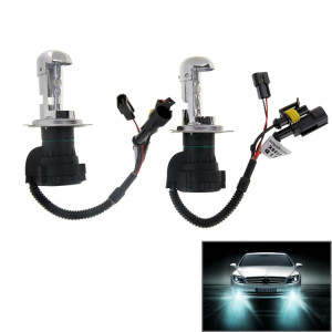 DC12V 35W 9007 / 9004-3 HID Xenon Light Single Beam Super Vision Lampe frontale étanche avec un câble, température de couleur: 6000K, lot de 2 SH0634162-20