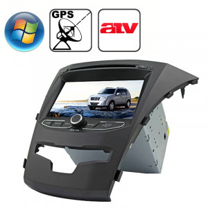 Rungrace 7.0 pouces Lecteur de DVD de voiture In-Dash pour Windows CE 6.0 Ecran TFT pour Ssangyong Korando avec Bluetooth / GPS / RDS / ATV SR3217874-20