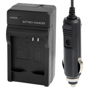 Chargeur de voiture pour appareil photo numérique pour Panasonic BCH7 (noir) SH0004512-20
