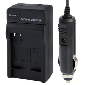 Chargeur de voiture pour appareil photo numérique pour Canon NB-4L / NB-6L / NB-8L (noir) SH001312-20