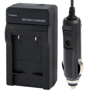 Chargeur de voyage et de voiture pour appareil photo numérique pour Canon NB-10L (noir) SH0017468-20