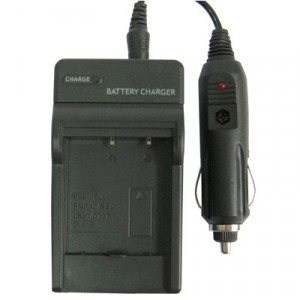 Chargeur de batterie appareil photo numérique pour FUJI FNP40 / SBL0837 / 0737 / D-L18 (Noir) SH060623-20