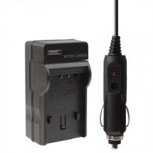 Chargeur de voiture pour appareil photo numérique pour Samsung BP105R (noir) SH0719847-20