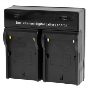 Chargeur de batterie numérique à double canal pour Sony F550 / F730 / F750 / F960 / F960H, (noir) SH1402894-20
