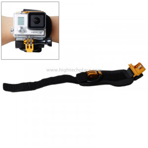 TMC Ceinture de montage pour poignet pour GoPro Hero 4 / 3+, Longueur de ceinture: 31cm, HR177 (Or) ST108J5-20