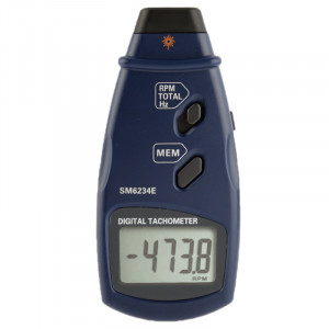 Tachymètre numérique de photo de laser Tach tachymètre sans contact (SM6234E) SH0026779-20