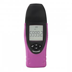 ST8030 Mini Digital Photo Laser Tachymètre Numérique Sans Contact Haute Précision MPU LCD (Violet) SH00281557-20