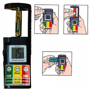 Testeur de batterie d'écran LCD numérique (R20S / R14S / R6S / R03 / R1 / Bouton / 6F22) SH01631585-20