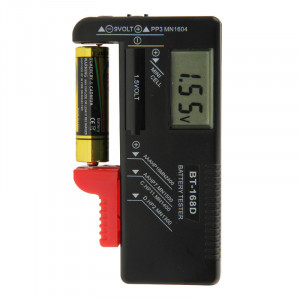BT-168D Testeur universel de batterie d'affichage LCD pour piles 1,5V AAA, AA et 9V 6F22 SH01651268-20