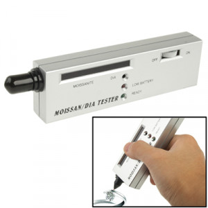 Portable Moissanite / Diamond Tester, Batterie DC 9V (Argent) SH0701575-20