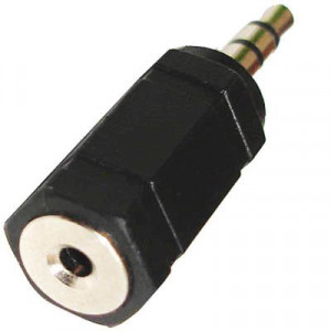 3.5 Adaptateur mâle à 2.5 femelle (noir) S3-301578-20