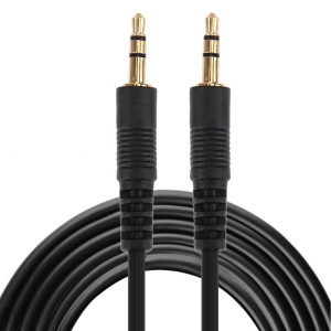 Câble auxiliaire audio stéréo 3,5 mm mâle, câble auxiliaire, longueur: 3 m (connecteur plaqué or + noir) SH31361962-20