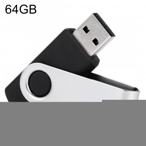 Disque flash USB 2.0 Twister de 64 Go (noir) SH11121223-20