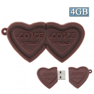 Disque flash USB de 4 Go de style coeurs SD199B83-20