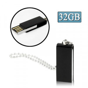Mini disque flash USB rotatif (32 Go), noir SM07BE561-20