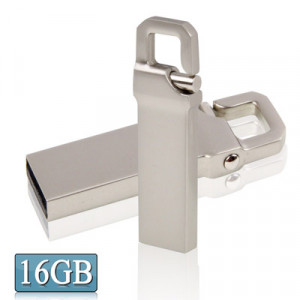 Disque flash USB de 16 Go de style porte-clés métallique S1194D1726-20