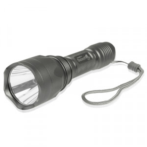 SuterFire C10 400LM LED lampe de poche, CREE Q5 LED haute puissance, 5 modes, lumière blanche, longueur: 16cm (gris) SH141H90-20
