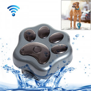 REACHFAR RF-V30 Imperméable IP66 Anti-perdu WiFi GSM Smart GPS Tracker pour Pet (Gris) SR131H1831-20