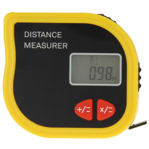 CP-3001 Pointeur laser ultrasonique de mesure de distance avec mesureur de bande de 1 m SH09551348-20