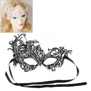 Masque pour les yeux Sexy Girl Lace Mascarade Vénitienne Ball Party Fantaisie Mask (Black) SH224B1460-20