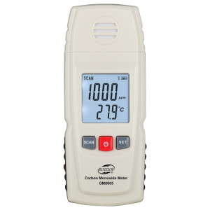 Benetech GM8805 LCD Affichage LCD MONOXYDE DE MONOXYDE DE MONOXIDE DE MONOXIDE CO DÉTECTEUR DE DÉTECTEUR DE DÉTECTEUR DE MESURE: 0-1000PPM SB256W855-20