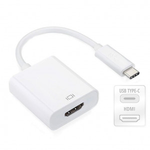 15cm USB-C / Type-C Câble adaptateur femelle 3.1 mâle vers HDMI, pour Macbook 12 pouces / Chromebook Pixel 2015 SH0046790-20