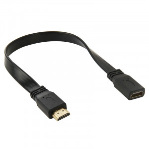 30 cm haut débit V1.4 HDMI câble adaptateur mâle à HDMI 19 broches connecteur femelle SH0056544-20