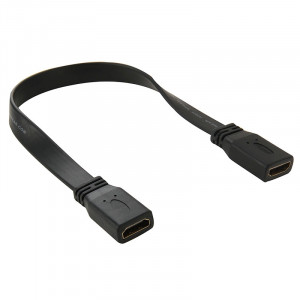 Câble d'adaptateur de connecteur femelle femelle à HDMI 19 broches 30 cm haute vitesse V1.4 HDMI 19 broches SH00571811-20