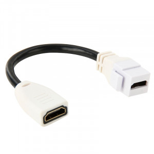 Câble d'adaptateur de connecteur femelle femelle à HDMI 19 broches de 15 cm haute vitesse V1.4 HDMI SH0061626-20