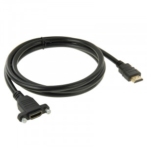 Câble adaptateur de connecteur HDMI 19 broches mâle vers HDMI 19 broches femelle haut débit de 1,5 m SH0063182-20