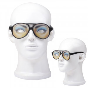 Lunettes rigolotes en plastique avec monture noire (noir) SH03541929-20