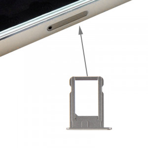 iPartsBuy pour iPhone 5S Porte-cartes SIM d'origine (Gris) SI07001846-20