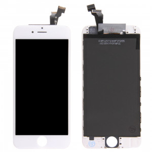 iPartsAcheter 3 en 1 pour iPhone 6 (Original LCD + Original Frame + Original Touch Pad) Assemblage de numériseur (Blanc) SI125W1937-20